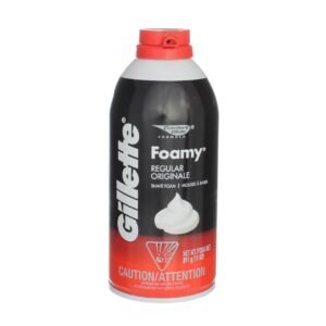 Gillette Foamy Shaving Cream, Regular - 11 oz - 2 Pack