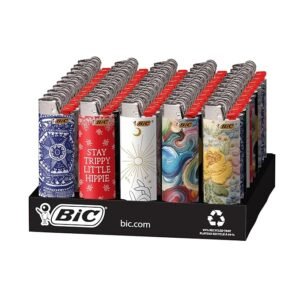 BIC Special Edition Bohemian Series Lighters, 50-Count Tray