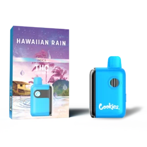 COOKIES THC BLED 5GM DISPO 5CT BOX (HAWAIIAN RAIN INDICA)